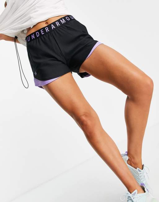 Under Armour Play-up Shorts In Black And White, Pantaloncini Under Armour  Zalando