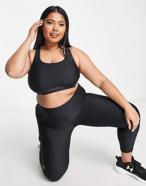 Under Armour Training Plus - Brassière de sport croisée dans le dos maintien modéré - Noir, 3 de 4