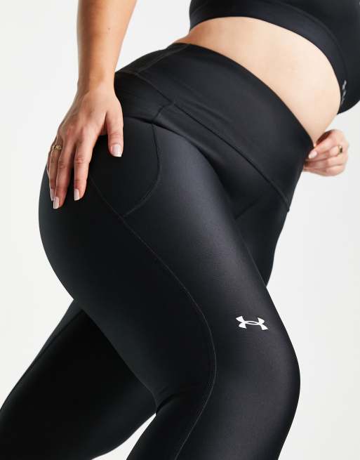 Under armor shiny black leggings