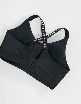under armour training infinity high impact bra in black
