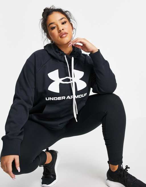 Sudadera negra under armour new arrivals