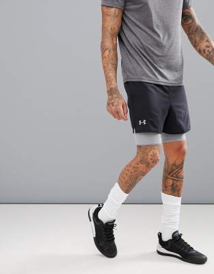 pantaloncini neri under armour