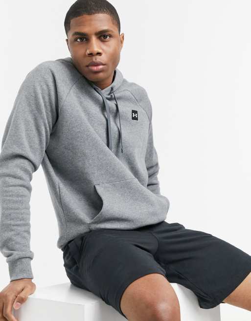 Under armour rival hot sale fleece hoodie grey