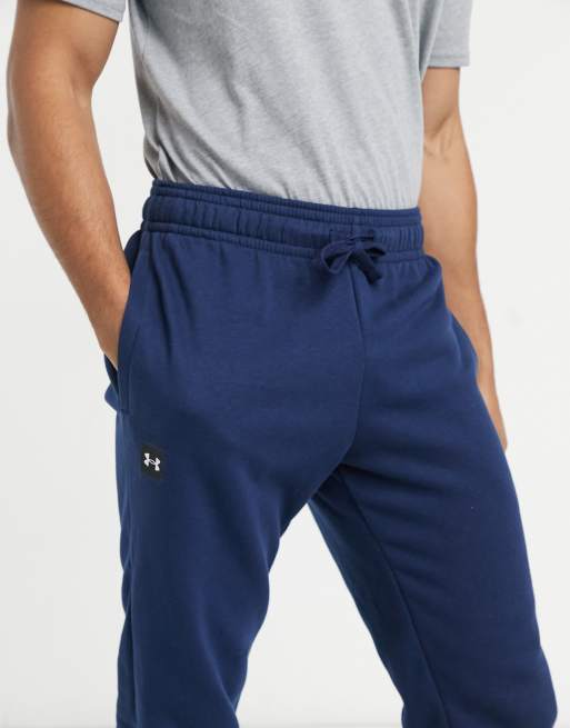 Under Armour Training Rival fleece joggers in navy