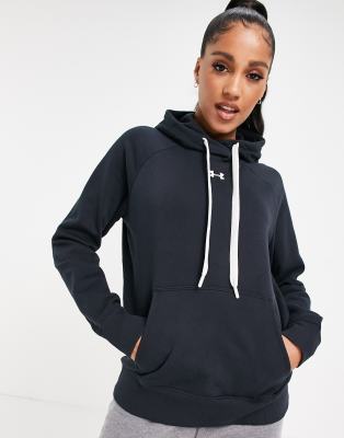 Under Armour - Training Rival - Fleece-Kapuzenpullover in Schwarz