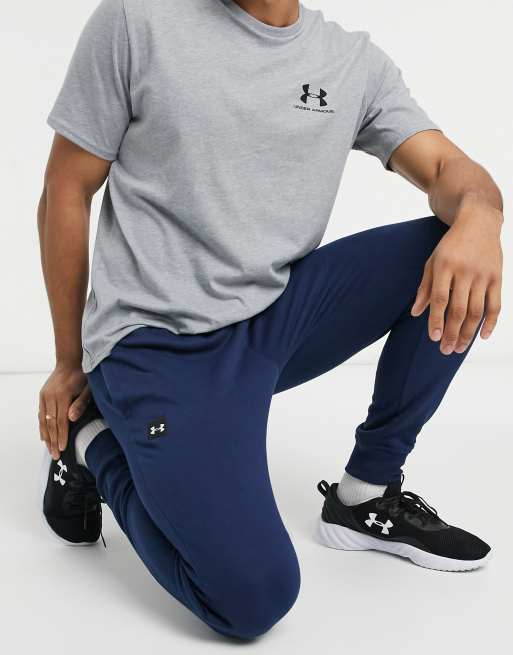 Under Armour Training Rival fleece joggers in navy