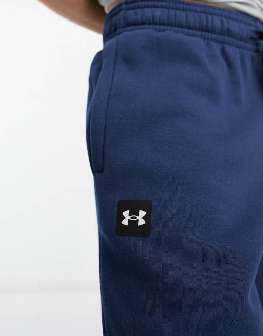 Pantalon Under Armour femme grand bleu marine entraînement entraînement  pantalon