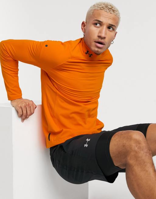 Under Armour RUSH ColdGear Seamless Mens Mock Neck Long Sleeve