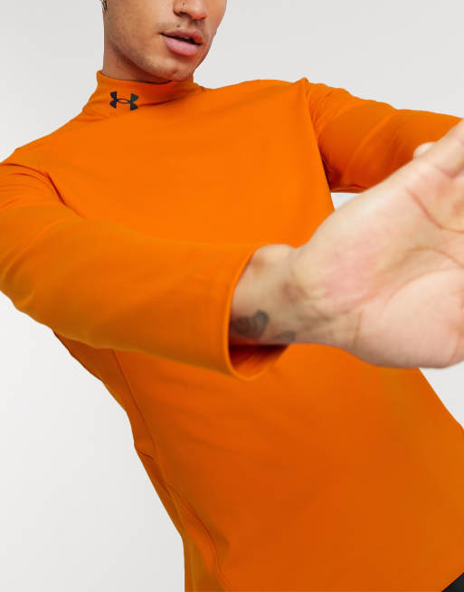 Under armour hot sale cold gear orange