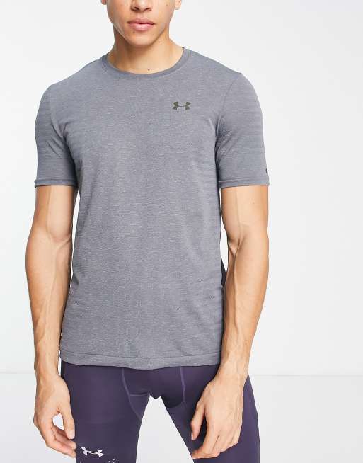 Magliette under store armour grigia