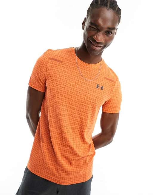 Under armour t 2024 shirt orange