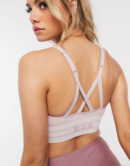 Seamless Longline Sports Bra - PINK