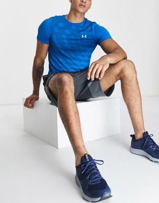 Under Armour Training seamless t-shirt in blue