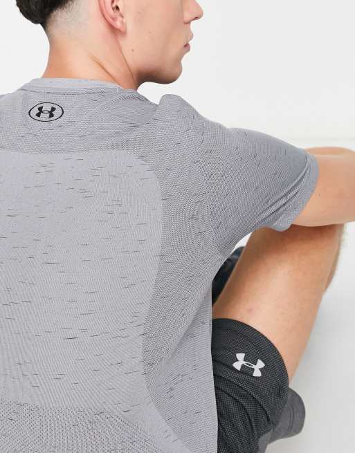 Seamless Fitness Training T-Shirt - Mottled Grey