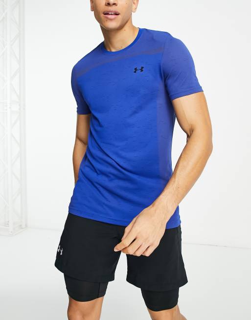 Under armour outlet blue t shirt