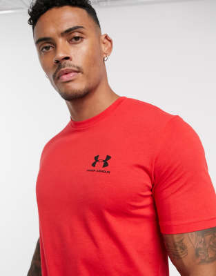 under armour red t shirt