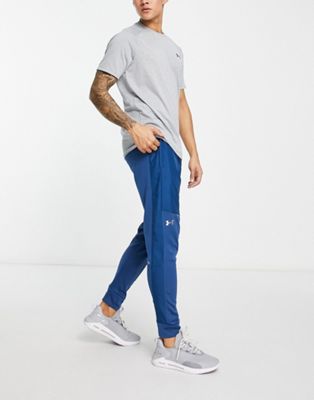 Under Armour Training Storm winterized joggers in blue
