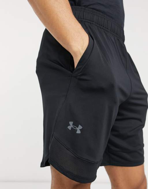 Under Armour Training stretch shorts in black