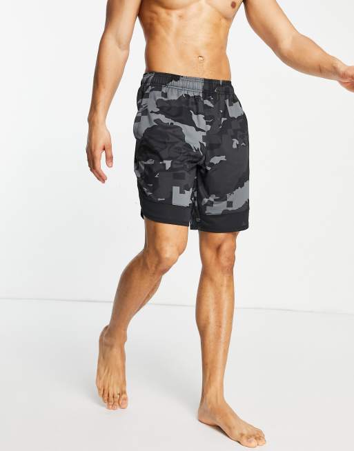 Camo under hot sale armour shorts