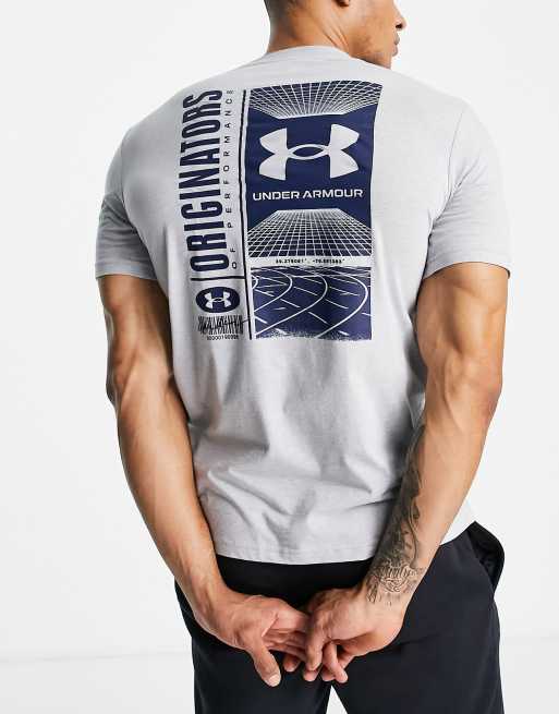 Under Armour Training HeatGear Iso Chill T-shirt in black camo print