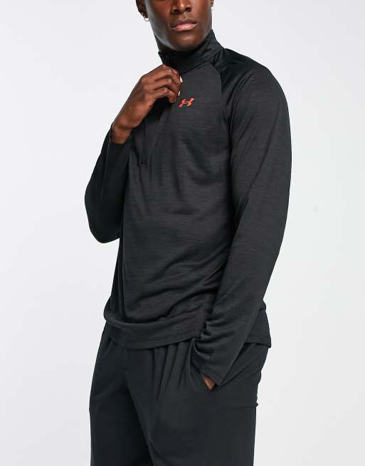 Under Armour Training Tech 2.0 1/2 zip top in black