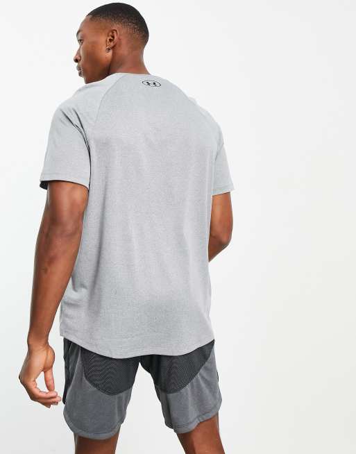 Under Armour – Training tech 2.0 – Jasnoszary T-shirt, 2 z 4