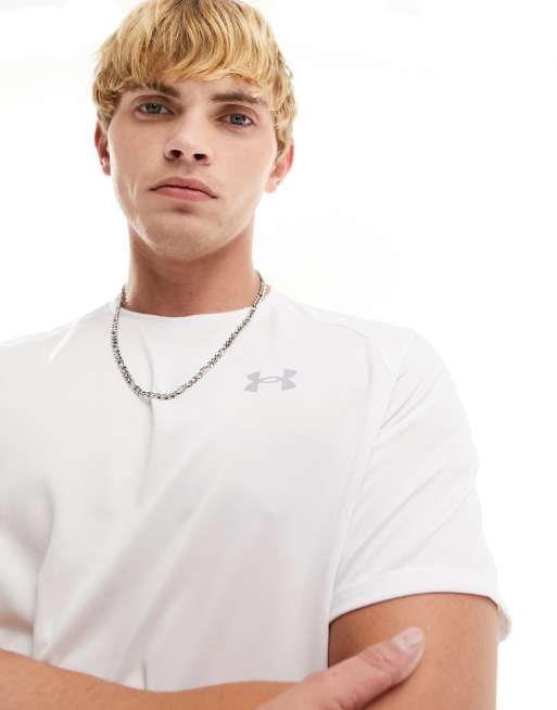 tee shirt under armour blanc