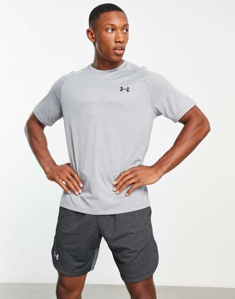 Under Armour - Training tech 2.0 - T-shirt i lysegrå - view 1