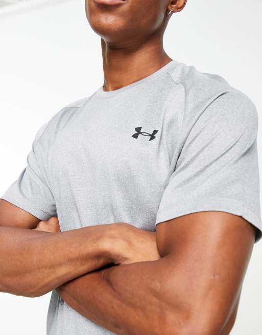 Under Armour - Training tech 2.0 - T-shirt i lysegrå, 3 af 4