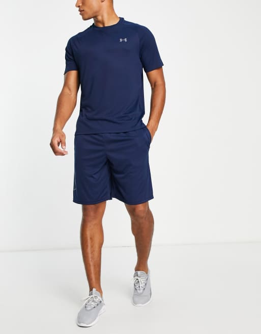 Under Armour Training - Tech 2.0 - T-shirt in marineblauw, 4 van 4