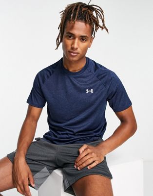 Under Armour Training tech 2.0 t-shirt in navy marl