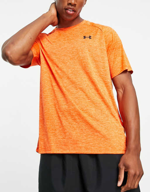 Under armour 2025 orange t shirt