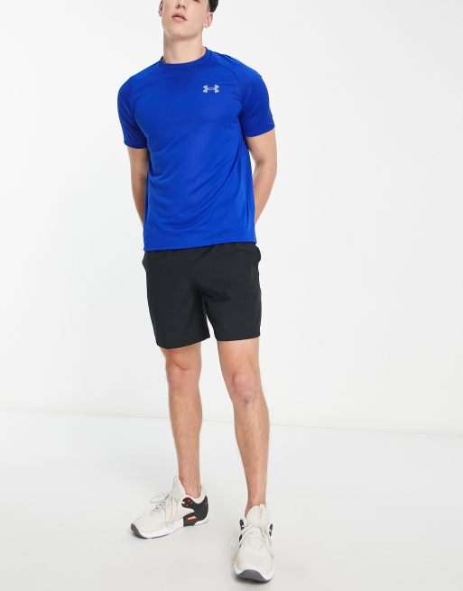 Royal blue cheap under armour shirt