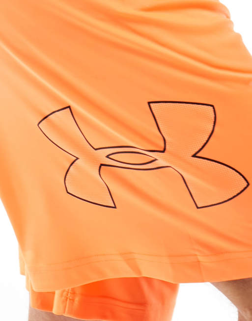 Boys orange sale under armour shorts