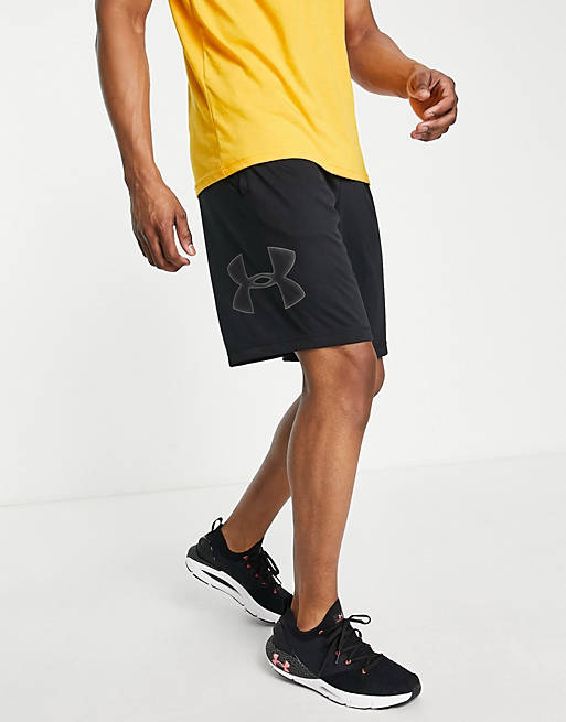 Under Armour Training Tech graphic shorts in black