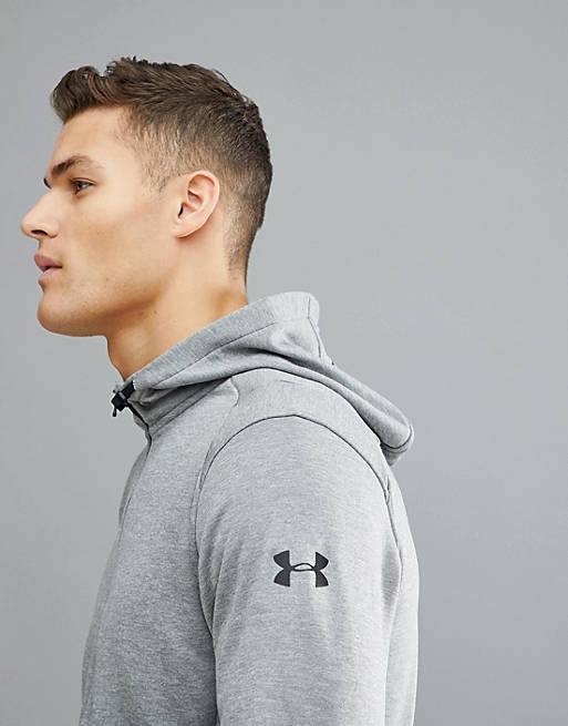 Under Armour Tech Terry Mens Training Pullover Hoody Black 