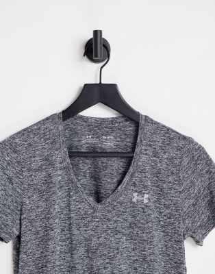Training Tech Twist - T-shirt grigio mélange - Under Armour T-shirt donna  - immagine2