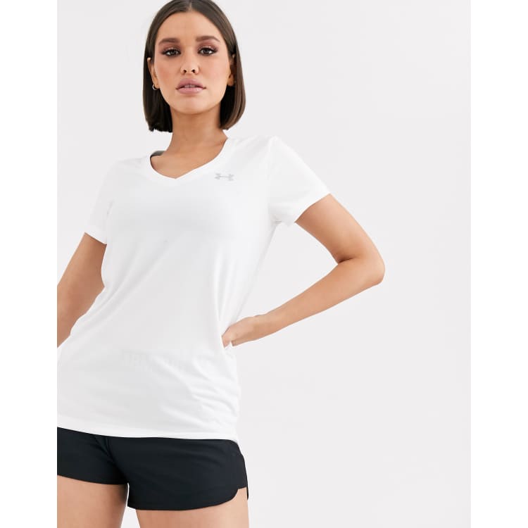 Under armour v shop neck t shirt women's