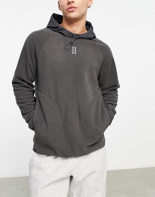 Dark grey best sale under armour hoodie