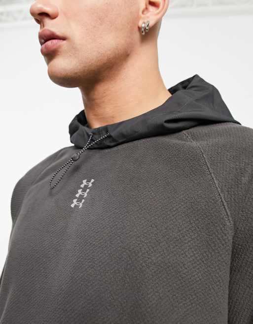 Sudadera negra con capucha sin cierres Training Tech Terry 1295919-001 de Under  Armour, ASOS