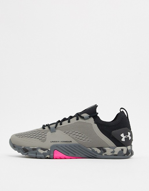 Under Armour Training TriBase Reign 2 trainers in grey