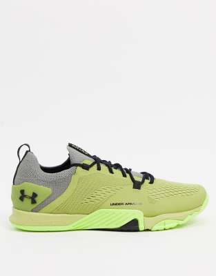 under armour yellow trainers