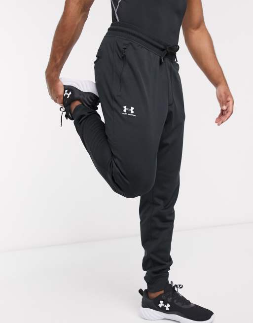 Under Armour Sportstyle Tricot Black Joggers