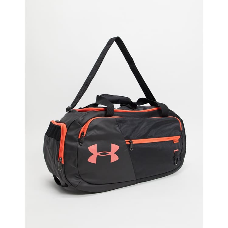 Red under armour clearance duffle bag