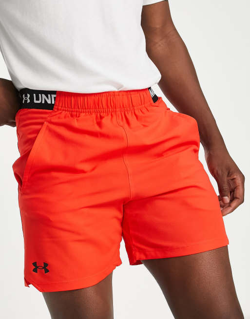 Under Armour Training Vanish woven 6 inch shorts in red