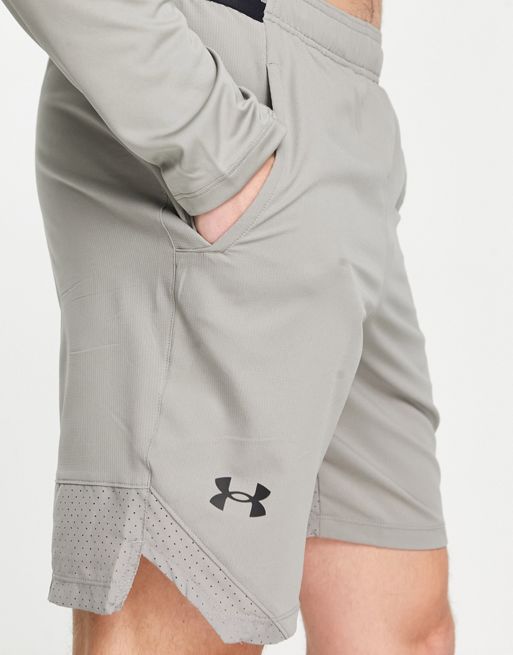 Under Armour Vanish woven 8 inch shorts in grey