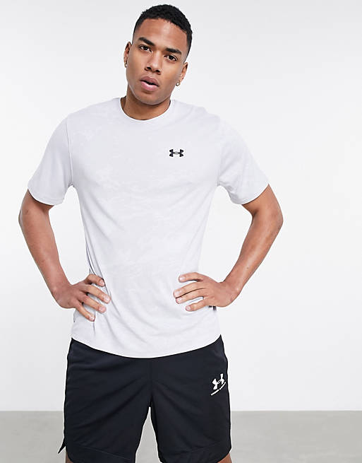  Under Armour Training Vent t-shirt in grey camo 