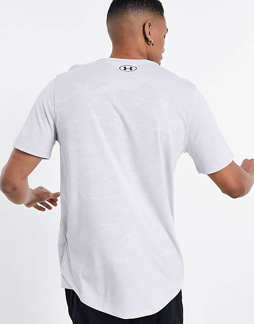 Under Armour Training Vent t-shirt in grey camo
