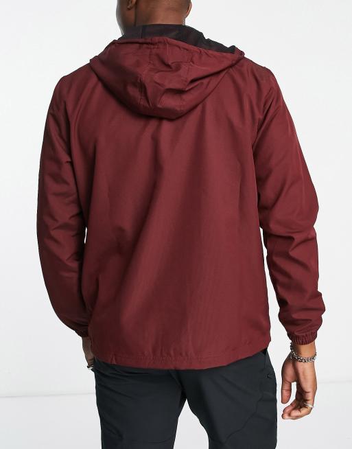 Under armour store maroon jacket