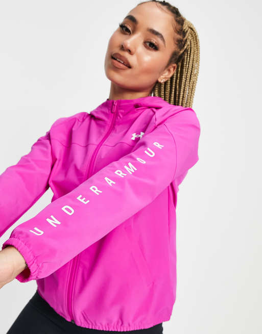 Pink under store armour jacket